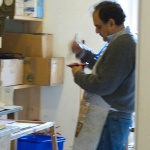 Bijan at work.