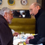 Gerardo with friend at Assaggi luncheon.