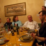 A Simone dinner party at Casa Menard.
